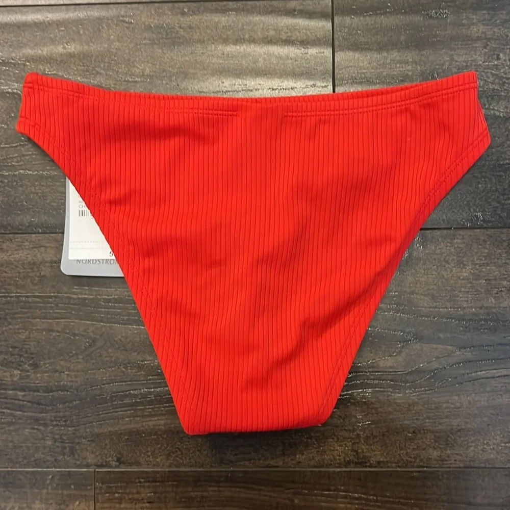 NWT Nordstrom Ribbed Bikini Bottom